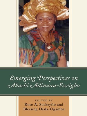 cover image of Emerging Perspectives on Akachi Adimora-Ezeigbo
